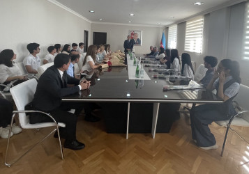 Qaradağ Rayon İcra Hakimiyyətində 2024-2025-ci tədris ilində ali məktəblərə qəbul imtahanlarında yüksək nəticə göstərən məzunların mükafatlandırma tədbiri keçirildi