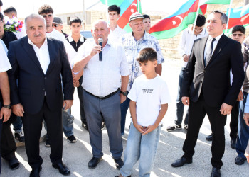Qaradağ rayonunun Puta qəsəbəsində Şəhid Aslan Əliyevin xatirəsi anılıb