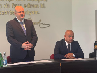 Qaradağ Rayon İcra Hakimiyyətində “Su hövzələrində insanların təhlükəsizliyinin təmin edilməsi” ilə bağlı tədbir keçirilmişdir.