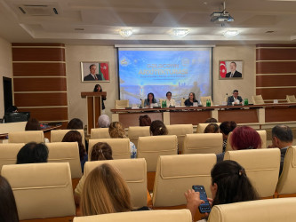 Qaradağ rayonunda “Gələcəyin arxitekturası:  İnsan Kapitalı Liderlik və Süni İntellekt” mövzusunda beynəlxalq elmi-praktik konfrans keçirilib