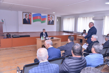 Qaradağ Rayon İcra Hakimiyyətinin başçısı Süleyman Mikayılovun Qızıldaş qəsəbəsində səyyar qəbulu keçirilmişdir