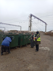 Qaradağ rayonu Qobustan qəsəbəsində təmizlik işləri aparılmışdır