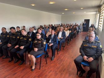 Qaradağ Rayon İcra Hakimiyyətində “Su hövzələrində insanların təhlükəsizliyinin təmin edilməsi” ilə bağlı tədbir keçirilmişdir.