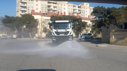 Lökbatan qəsəbəsində  abadlıq və təmizlik işləri aparılmışdır