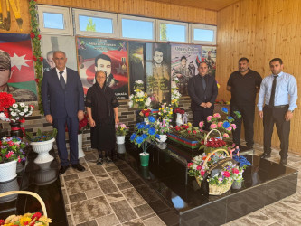 27 Sentyabr – Anım Günü münasibətilə qəsəbə məzarlıqlarında dəfn olunmuş şəhidlərin məzarları ziyarət edildi