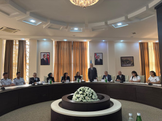 Qaradağ rayonunda “Qəhrəmanlıq tariximiz” mövzusunda dəyirmi masa keçirilib