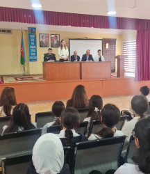 “Narkotik vasitələrin, psixotrop maddələrin və onların prekursorlarının qanunsuz dövriyyəsinə və narkomanlığa qarşı mübarizəyə dair 2025–2030-cu illər üçün Dövlət Proqramı”nın icrası ilə əlaqədar tədbir keçirilmişdir.