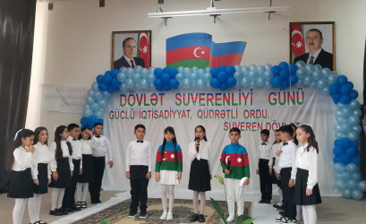 “Dövlət Suverenliyi Günü”nə həsr olunmuş ədəbi-bədii kompozisiya keçirildi.