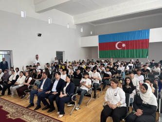 “26 iyun – Ümumdünya Narkotiklər Əleyhinə Mübarizə Günü” münasibətilə maarifləndirici tədbir keçirilib.