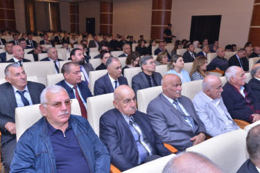 Qaradağ rayonunda Prezident İlham Əliyevin Yeni Azərbaycan Partiyasının VIII Qurultayındakı çıxışından irəli gələn vəzifələrə həsr olunmuş müşavirə keçirilib.