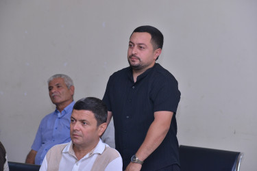 Qaradağ Rayon İcra Hakimiyyətinin başçısı Ümid qəsəbəsində səyyar qəbul keçirib