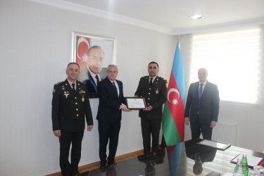 Azərbaycan Respublikası Strateji Obyektlərin Mühafizəsi Dövlət Agentliyi əməkdaşlarının peşə bayramı gününə həsr olunmuş tədbir keçirildi.