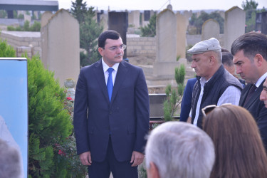 Vətən Müharibəsi şəhidi Əhmədov Cavanşir Xeyrulla oğlunun altıncı ildönümü münasibəti ilə anım mərasimi keçirilib.