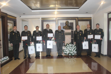 Azərbaycan Respublikası Strateji Obyektlərin Mühafizəsi Dövlət Agentliyi əməkdaşlarının peşə bayramı gününə həsr olunmuş tədbir keçirildi.