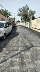 Qaradağ rayonunda küçələrə asfalt örtüyü çəkilir