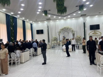 Qaradağ rayonu, Lökbatan qəsəbəsində şəhid Quliyev Fərid Vahid oğlunun ildönümü ilə əlaqədar anım mərasimi keçirilib