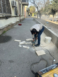 Qaradağ rayonunda abadlıq işləri davam etdirilir