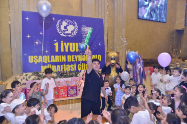 1 iyun - Uşaqların Beynəlxalq Müdafiəsi günü  münasibəti ilə tədbir keçirildi.