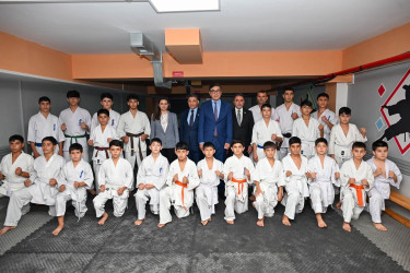 “PUTA” İDMAN ZALI VƏ MİNİFUTBOL MEYDANÇASININ AÇILIŞI OLUB