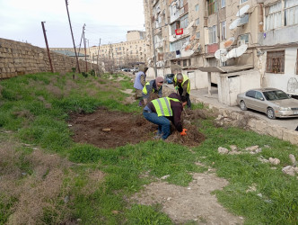Qaradağ rayonu Müşviqabad qəsəbəsində təmizlik işləri aparılmışdır.