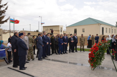 Vətən Müharibəsi Qəhrəmanı kapitan Abdullayev Rəşad Arif oğlunun adı Qardağ rayon İcra Hakimiyyəti tərəfindən əbədiləşdirildi.