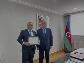 Su təsərrüfatı və meliorasiya işçilərinin peşə bayramı qeyd olundu