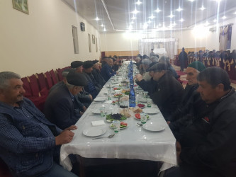 Müqəddəs Ramazan ayı münasibəti ilə iftar süfrəsi açıldı