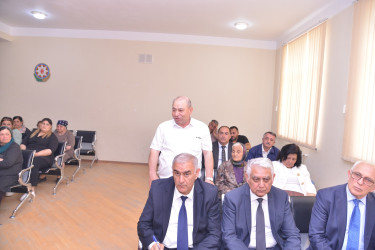 Qaradağ Rayon İcra Hakimiyyətinin başçısı Ümid qəsəbəsində səyyar qəbul keçirib