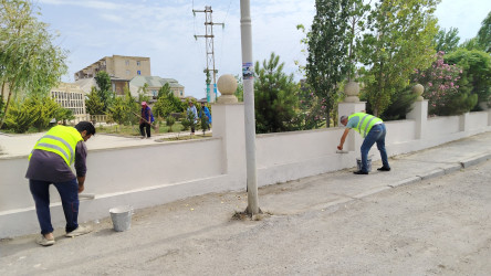 “Şəhərsalma və Memarlıq ili” çərçivəsində Müşviqabad qəsəbəsi ərazisində təmizlik və abadlıq işləri aparılmışdır.