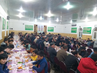 Qaradağ rayonunun qəsəbələrində iftar süfrəsi açıldı