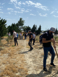 Qaradağ Şüşə Zavodu Ulu Öndər Heydər Əliyevin anadan olmasının 100-cü ildönümü ilə bağlı Qaradağ Rayon İcra Hakimiyyətinin təşəbbüsü ilə keçirilən ümumrayon iməcliyə qoşuldu