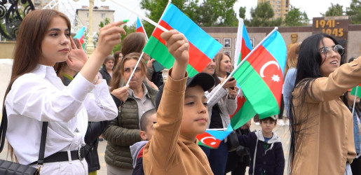 Volqoqradda Ulu Öndər Heydər Əliyevin anadan olmasının 100 illiyinə həsr olunmuş yubiley tədbiri keçirilmişdir.