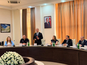 26 İyun – Narkotik Vasitələrin Sui-istifadəsi və Qanunsuz Dövriyyəsinə Qarşı Beynəlxalq Mübarizə Gününə həsr olunmuş “Narkomaniyaya qarşı birgə mübarizə: Sağlam gələcəyimiz naminə” adlı dəyirmi masa keçirildi