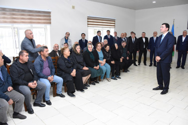Lökbatan qəsəbəsində vətəndaşların səyyar qəbulu keçirilib.