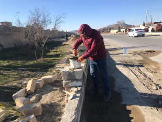 Qaradağ rayonunda yeni parklar tikilir