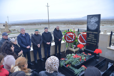 33 ildən sonra tapılaraq dəfn olunan şəhid Əzizov Fikrət Abbas oğlunun 40 mərasimi keçirilmişdir.