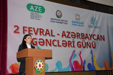 “2 fevral - Azərbaycan gəncləri günü”nə həsr olunmuş ümumrayon tədbiri keçirildi