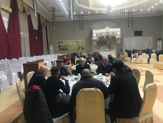 Müqəddəs Ramazan ayı münasibəti ilə iftar süfrəsi açıldı