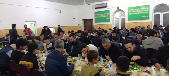 Müqəddəs Ramazan ayı münasibəti ilə iftar süfrəsi açıldı