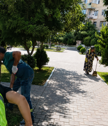“Şəhərsalma və Memarlıq ili” çərçivəsində Müşviqabad qəsəbəsi ərazisində təmizlik və abadlıq işləri aparılmışdır.