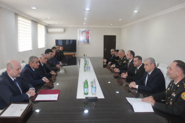 Azərbaycan Respublikası Strateji Obyektlərin Mühafizəsi Dövlət Agentliyi əməkdaşlarının peşə bayramı gününə həsr olunmuş tədbir keçirildi.