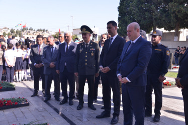 27 Sentyabr - Anım Günü ilə əlaqədar Şəhidlərin xatirəsi yad edildi