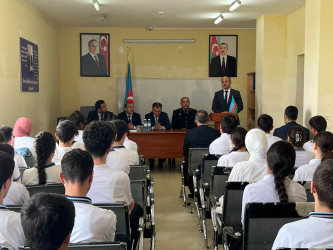 “Konstitusiya və Suverenlik İli” çərçivəsində Sağlam həyat sağlam düşüncənin təməlidir mövzusunda tədbir keçirildi
