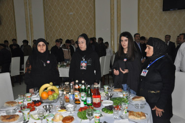 Qaradağ rayonunda iftar süfrəsi açılmışdır