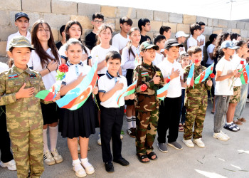 Qaradağ rayonunun Puta qəsəbəsində Şəhid Aslan Əliyevin xatirəsi anılıb