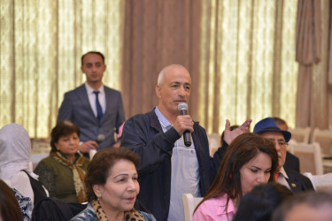 Qaradağ Rayon İcra Hakimiyyətinin başçısı Süleyman Mikayılovun Sahil qəsəbəsində səyyar qəbulu keçirilmişdir