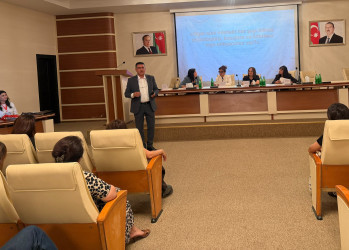 Qaradağ rayonunda “Gələcəyin arxitekturası:  İnsan Kapitalı Liderlik və Süni İntellekt” mövzusunda beynəlxalq elmi-praktik konfrans keçirilib