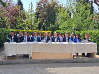Ümummilli Lider Heydər Əliyevin anadan olmasının 103-cü ildönümünə həsr olunmuş ağacəkmə kompaniyası keçirilmişdir