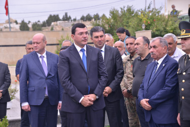 Vətən Müharibəsi şəhidləri kapitan Məmmədov Pərviz Ələddin oğlu və Məmmədov Ramal Məhəmməd oğlunun şəhidliklərinin altıncı ildönümü münasibətilə anım mərasimi təşkil olunub.