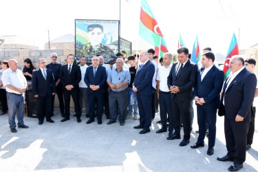 Qaradağ rayonunun Puta qəsəbəsində Şəhid Aslan Əliyevin xatirəsi anılıb